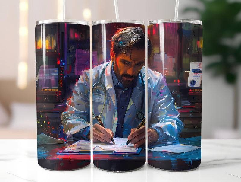Veterinarian Profession 2 Tumbler Wrap - CraftNest - Digital Crafting and Art