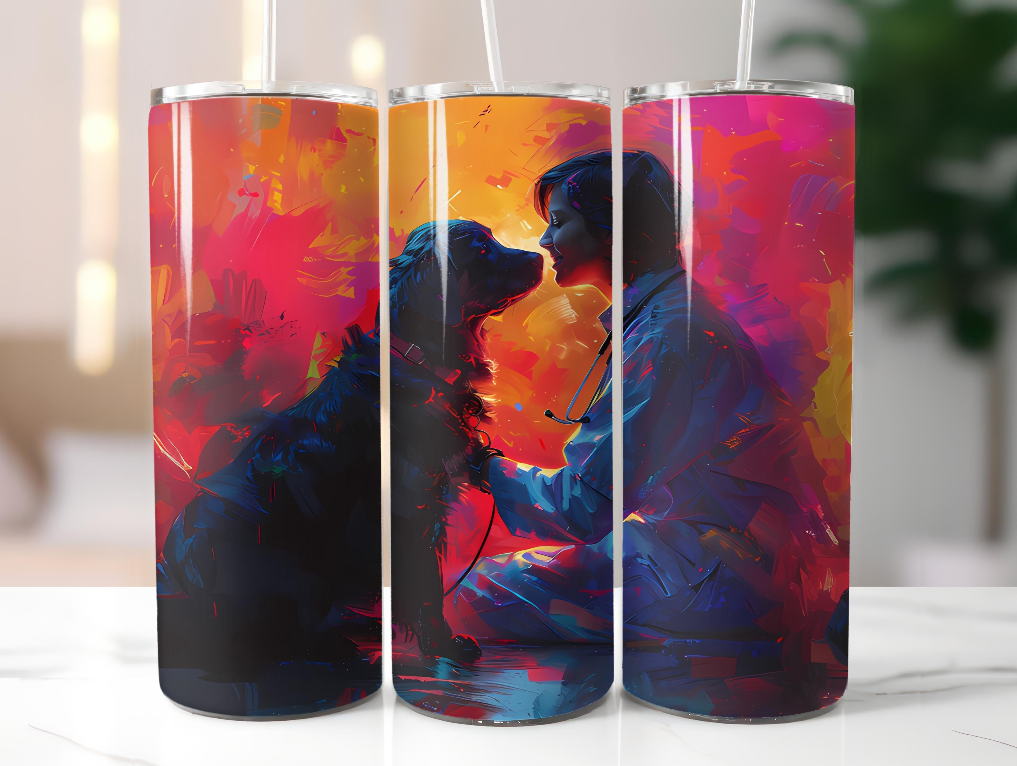 Veterinarian Profession 6 Tumbler Wrap - CraftNest - Digital Crafting and Art