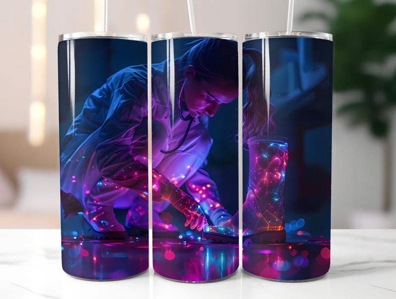 Veterinarian Profession 4 Tumbler Wrap - CraftNest - Digital Crafting and Art