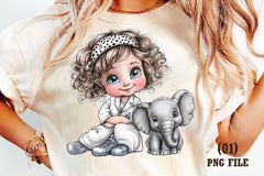 Veterinarian Girl Clipart Bundle - CraftNest - Digital Crafting and Art