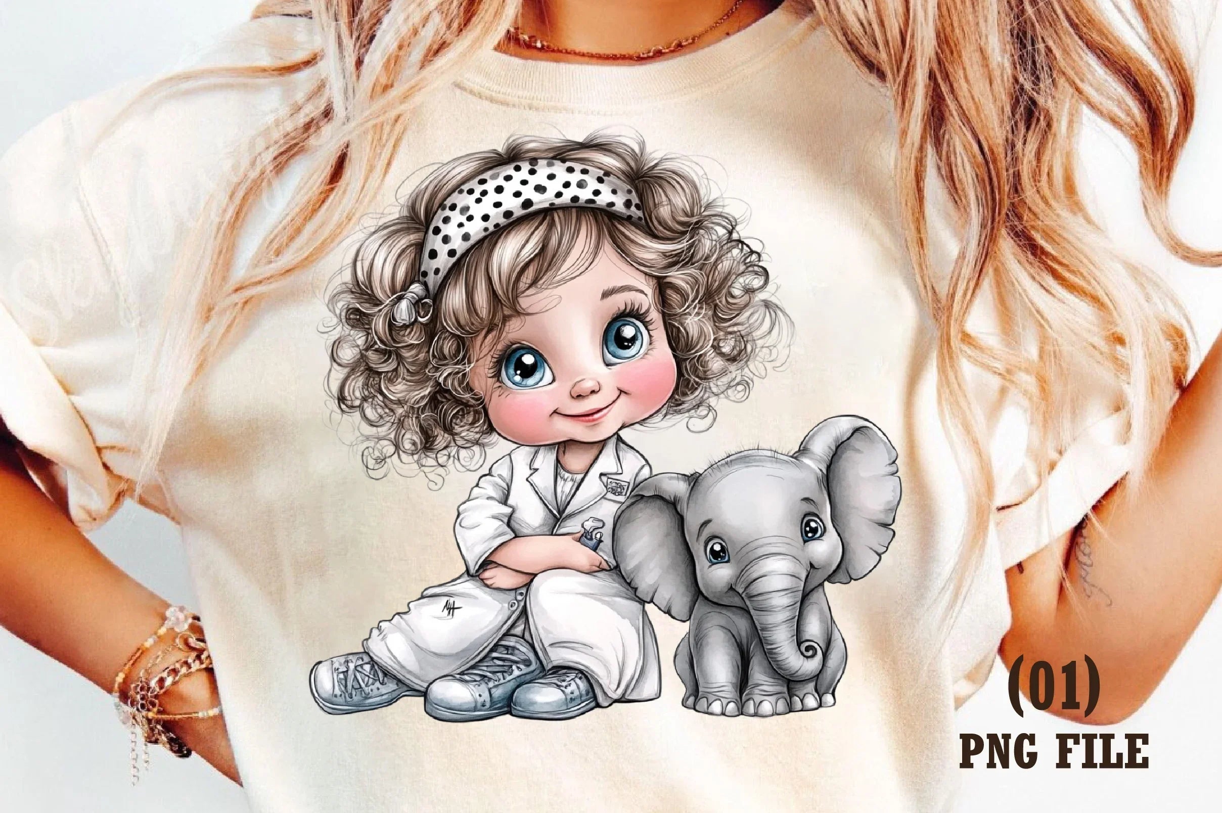 Veterinarian Girl Clipart Bundle - CraftNest - Digital Crafting and Art