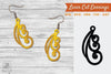 Victorian Laser Cut Earrings SVG Bundle