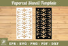 Victorian Paper Cut Stencil Clipart Bundle