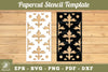 Victorian Paper Cut Stencil Clipart Bundle