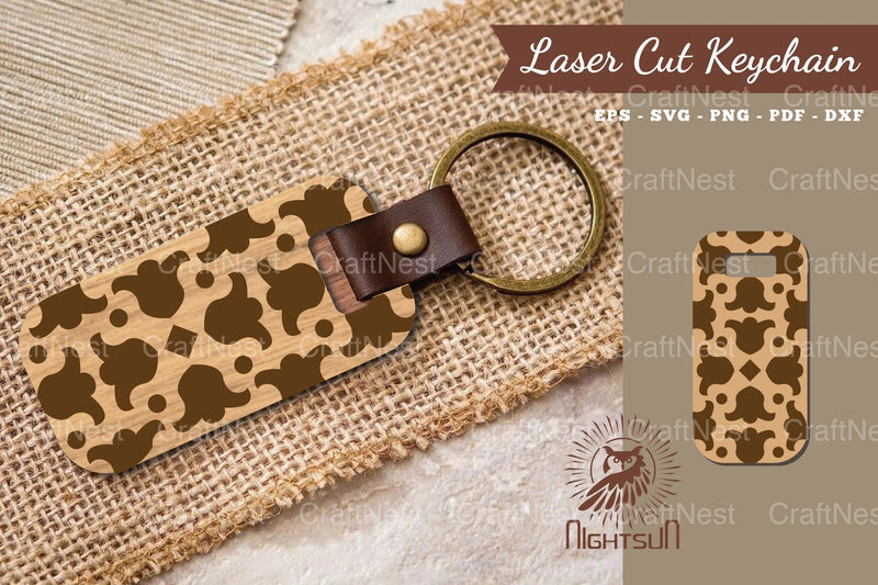 Victorian Pattern Laser Cut Keychain Design Bundle - CraftNest - Digital Crafting and Art