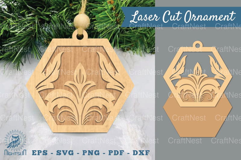 Victorian Floral Laser Cut Ornament Clipart Bundle - CraftNest - Digital Crafting and Art