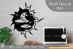 Moon Cracks Sticker Design Bundle - CraftNest - Digital Crafting and Art