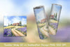 Villa Painting Tumbler Wrap Clipart Bundle