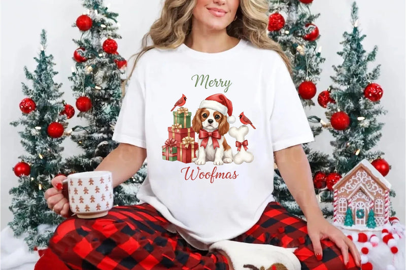 Vintage Merry Woofmas Christmas Clipart Bundle - CraftNest - Digital Crafting and Art
