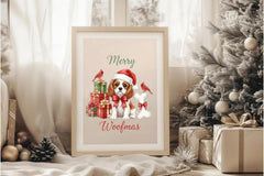 Vintage Merry Woofmas Christmas Clipart Bundle - CraftNest - Digital Crafting and Art