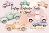 Vintage 1988 Truck Clipart Bundle