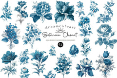 Vintage Botanica Clipart Bundle Set - CraftNest - Digital Crafting and Art
