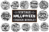 Vintage Halloween Design SVG Bundle
