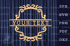 Vintage Lasercut Split Monogram SVG Bundle