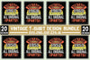Vintage T-Shirt Design SVG Bundle