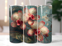 Vintage Flowers Tumbler Wrap - CraftNest - Digital Crafting and Art