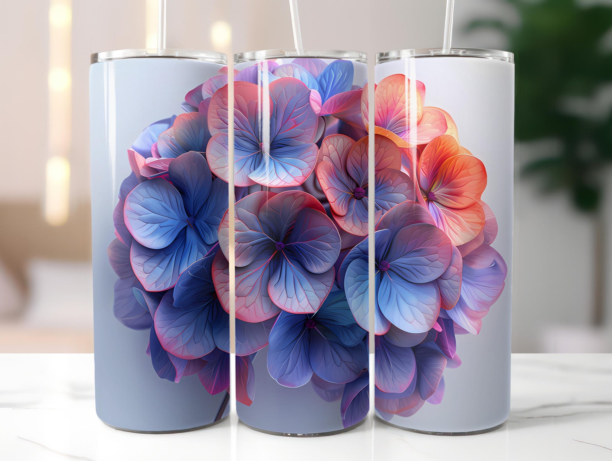 Vintage Flowers Tumbler Wrap - CraftNest - Digital Crafting and Art
