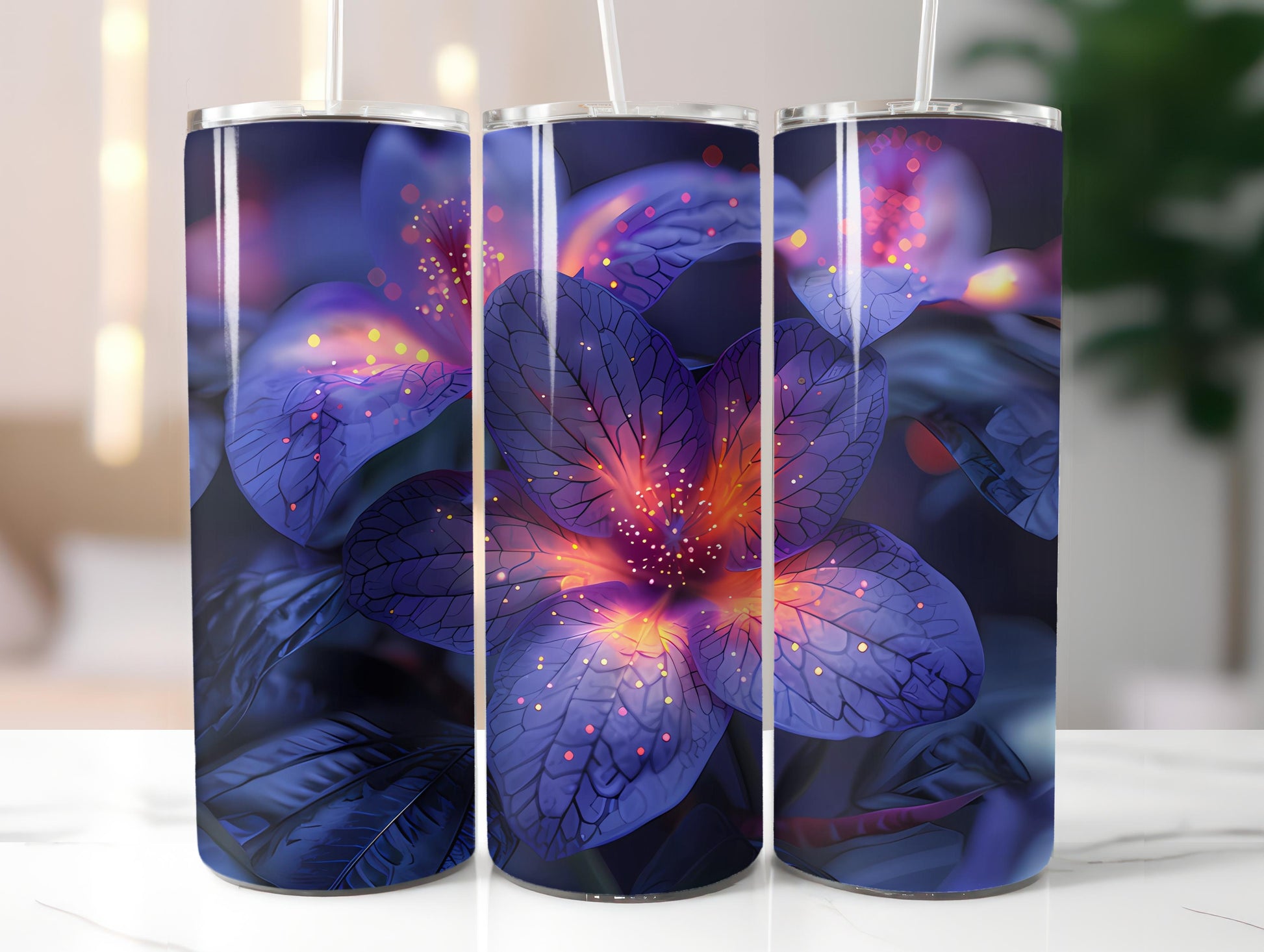 Vintage Flowers Tumbler Wrap - CraftNest - Digital Crafting and Art
