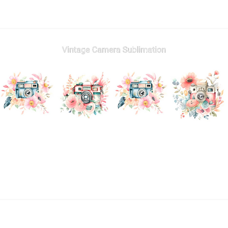 Vintage Camera Clipart - CraftNest - Digital Crafting and Art