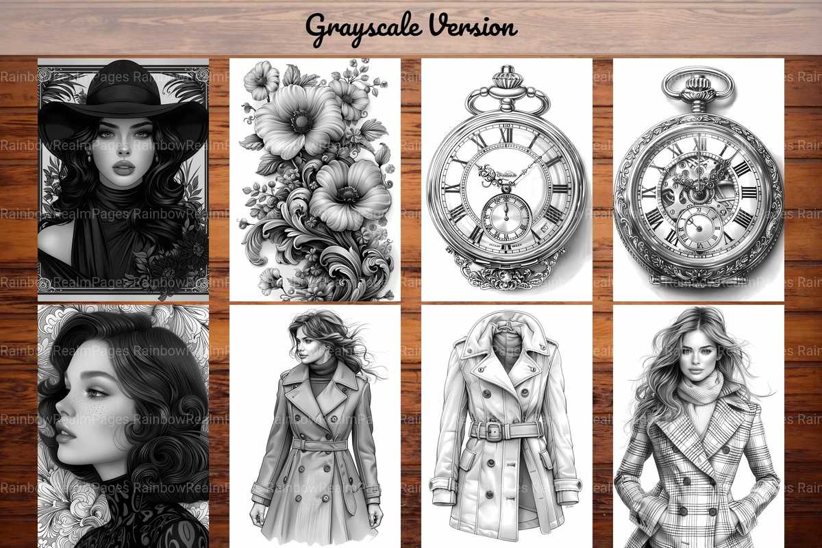 Vintage Fashion Coloring Books - CraftNest - Digital Crafting and Art