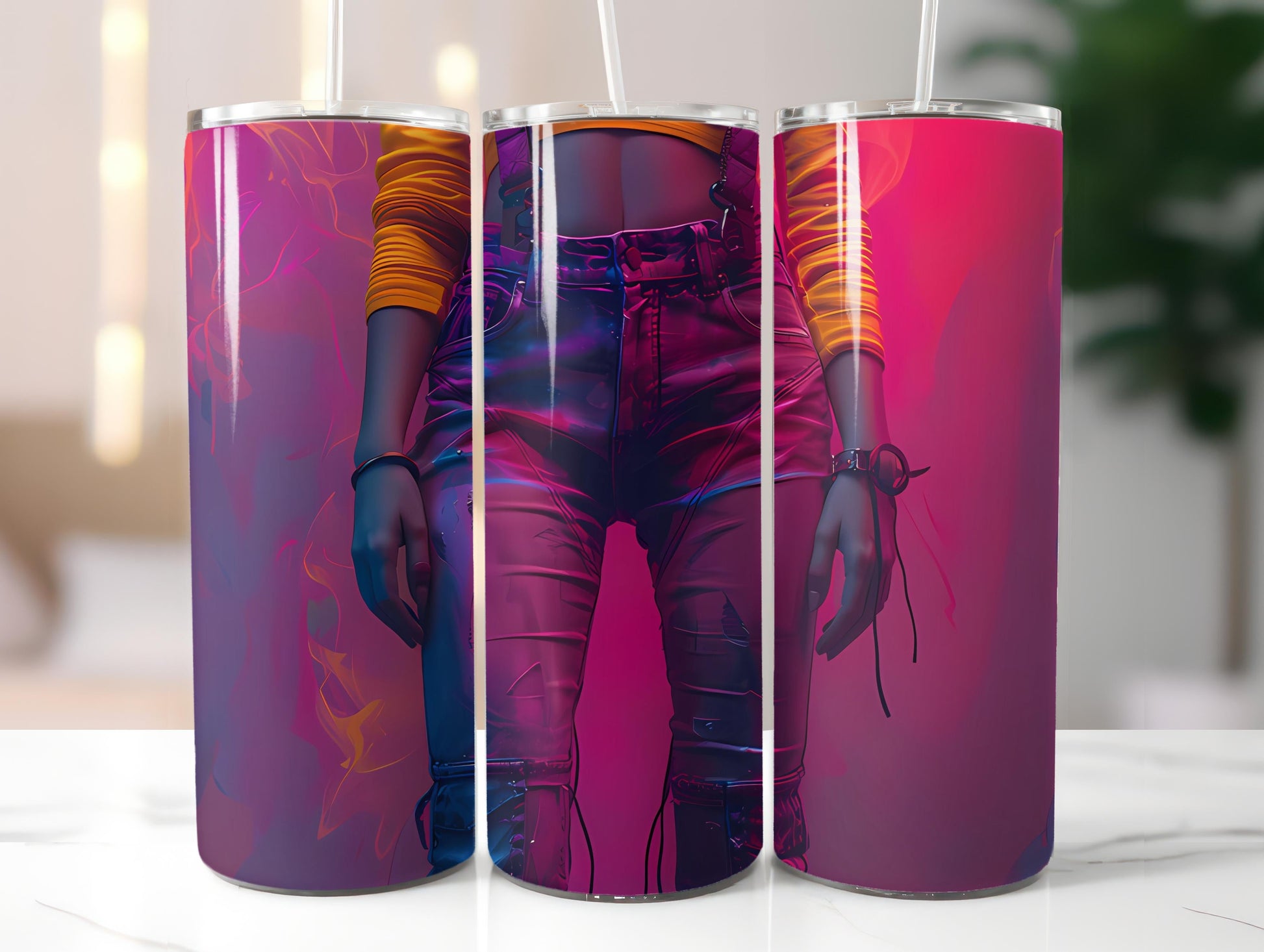 Vintage Fashion 3 Tumbler Wrap - CraftNest - Digital Crafting and Art