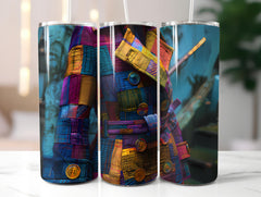 Vintage Fashion 5 Tumbler Wrap - CraftNest - Digital Crafting and Art