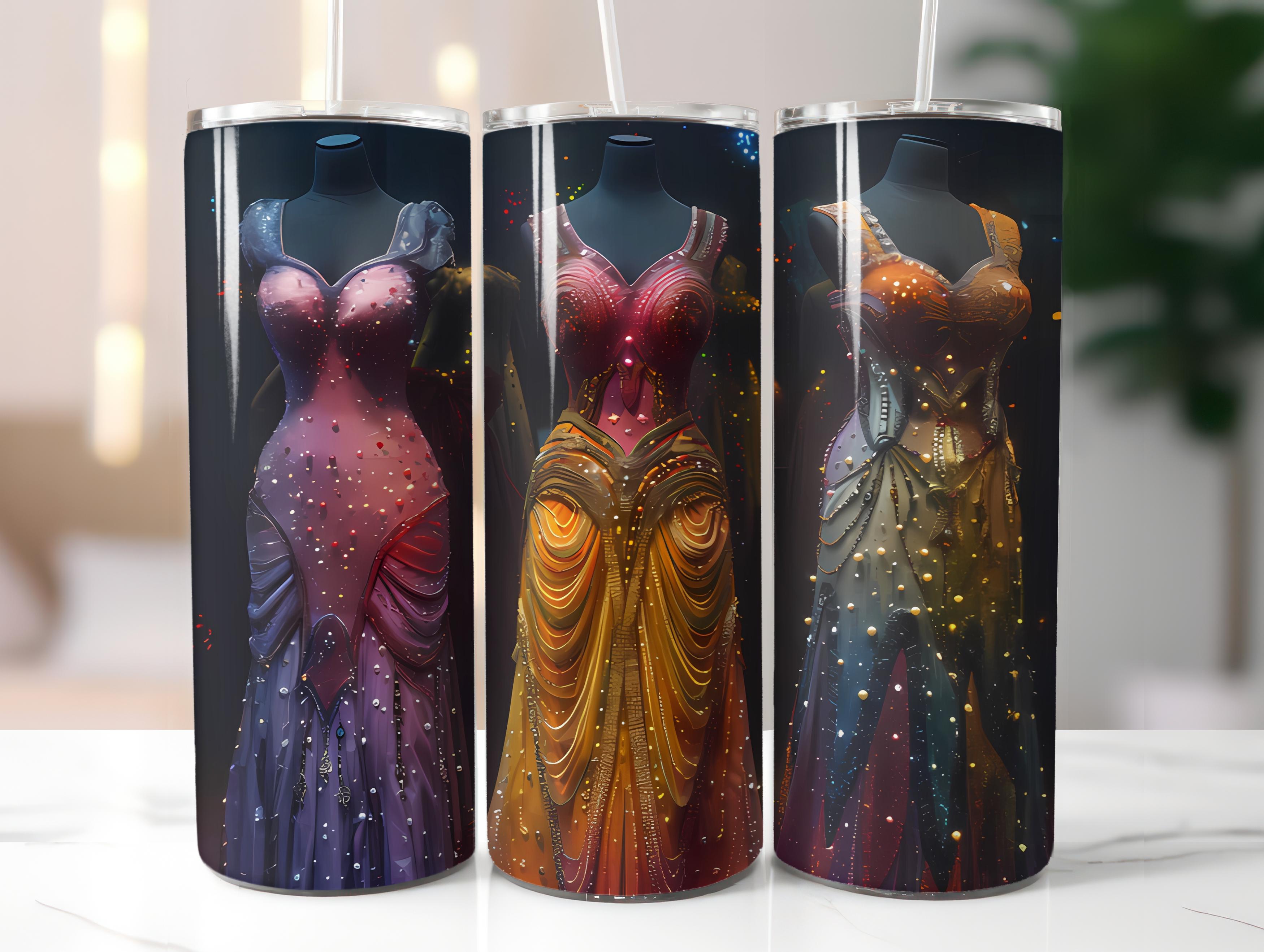 Vintage Fashion 3 Tumbler Wrap - CraftNest - Digital Crafting and Art