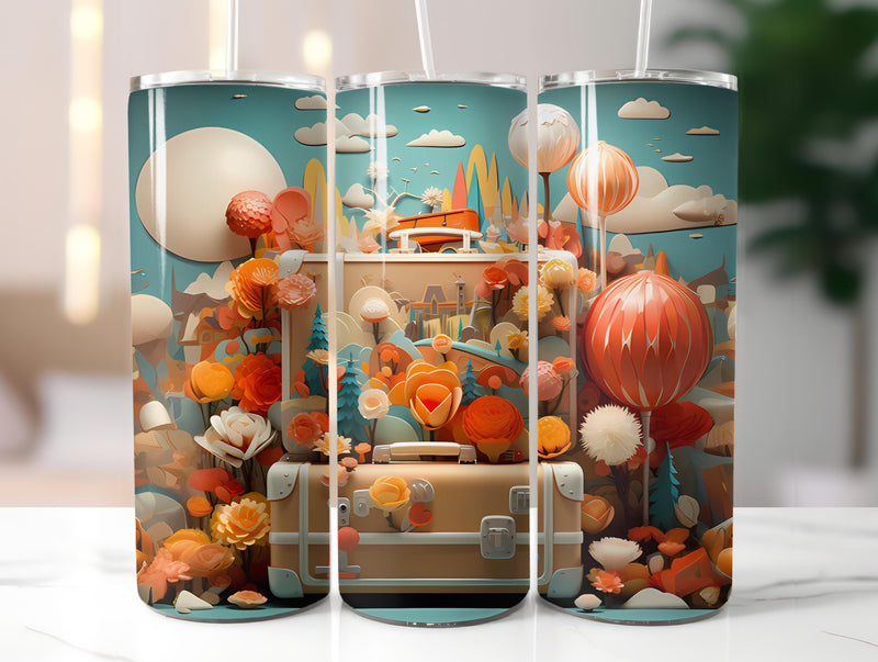 Vintage Spring 2 Tumbler Wrap - CraftNest