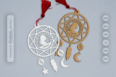 Virgo Dream Catcher Set SVG Bundle 2 - CraftNest - Digital Crafting and Art