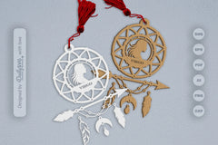 Virgo Dream Catcher Set SVG Bundle 1 - CraftNest - Digital Crafting and Art