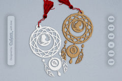 Virgo Dream Catcher Set SVG Bundle 5 - CraftNest - Digital Crafting and Art