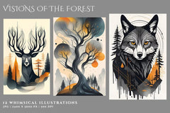 Visions of the Forest - Fantasy - CraftNest - Digital Crafting and Art