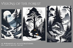 Visions of the Forest - Fantasy - CraftNest - Digital Crafting and Art