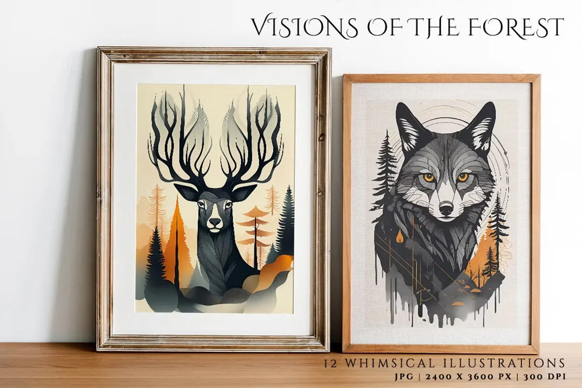 Visions of the Forest - Fantasy - CraftNest - Digital Crafting and Art