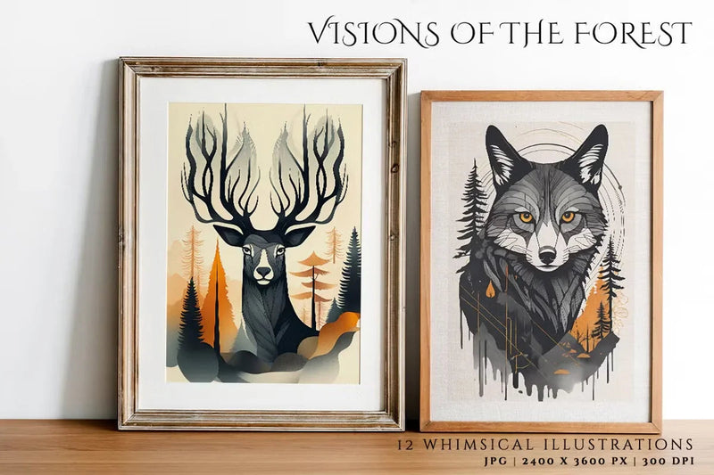 Visions of the Forest - Fantasy - CraftNest - Digital Crafting and Art