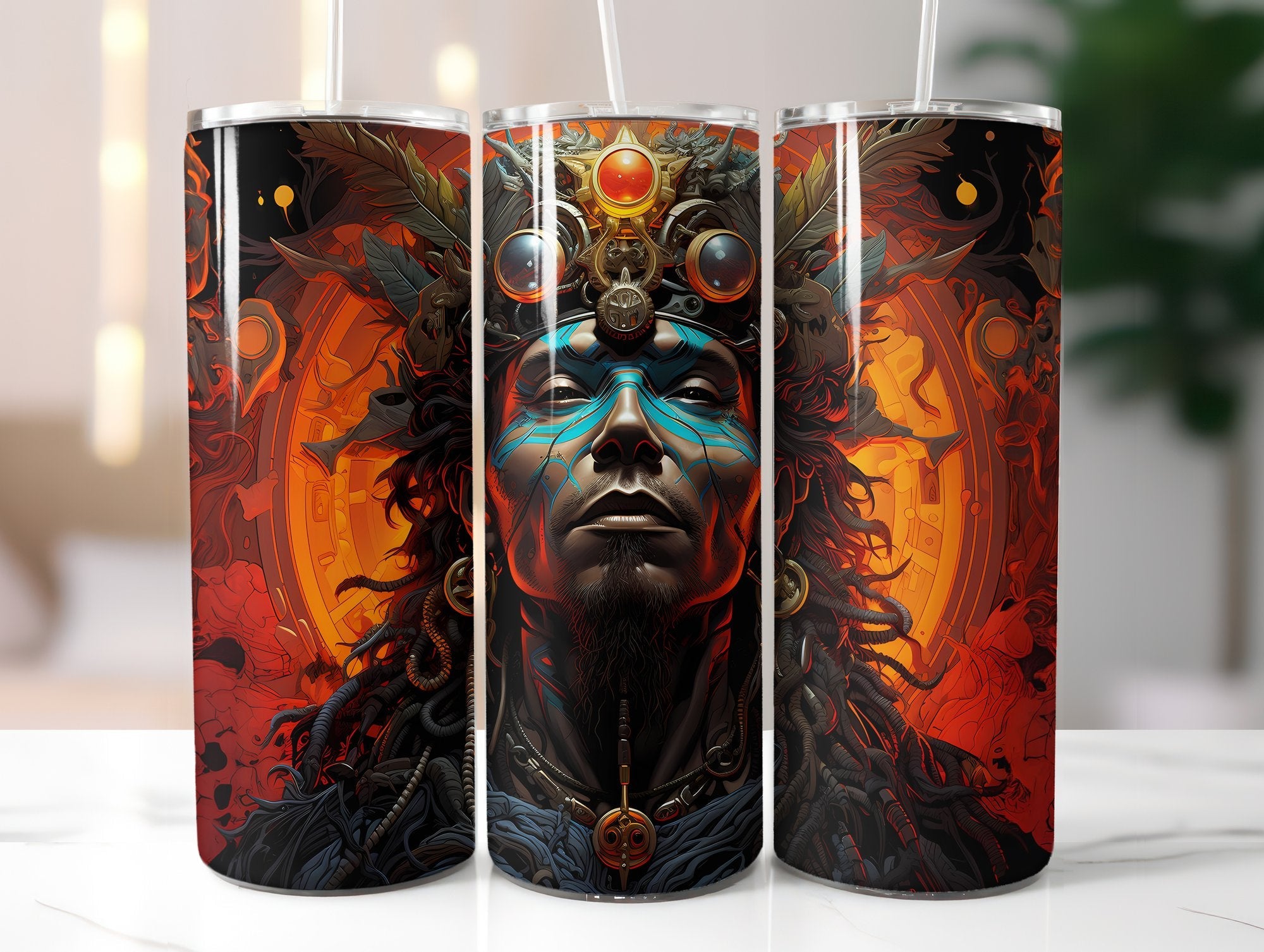 Voodoo Tumbler Wrap - CraftNest