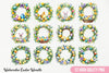 Easter Wreath Clipart Bundle
