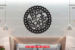 Wall Art Decoration Laser Cut SVG Bundle - CraftNest - Digital Crafting and Art