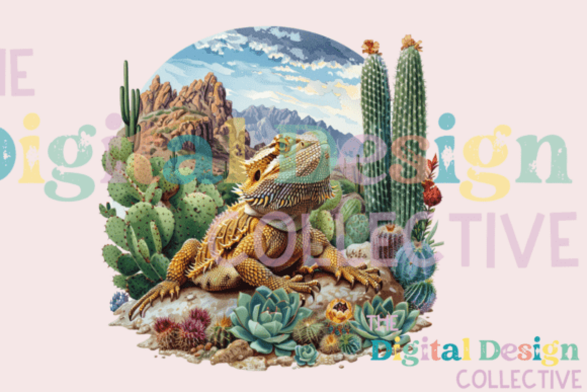 Bearded Dragon Clipart Bundle 2004 - CraftNest - Digital Crafting and Art