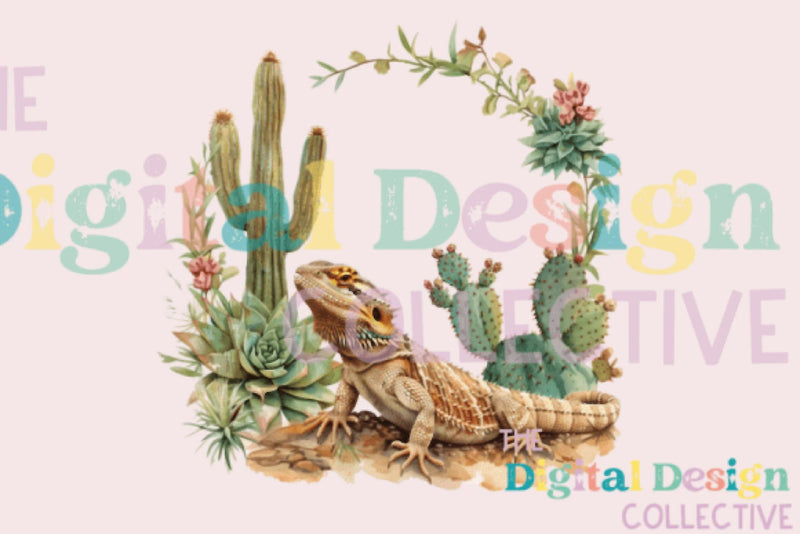 Bearded Dragon Clipart Bundle 2006 - CraftNest - Digital Crafting and Art