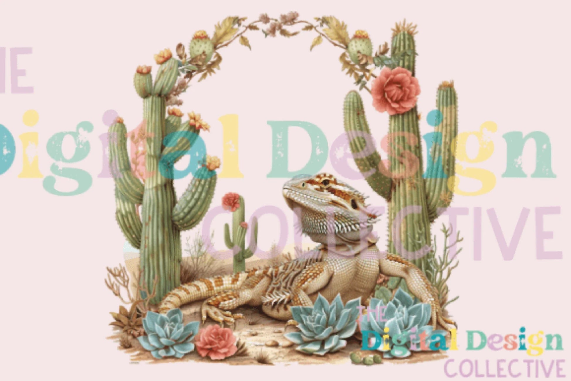 Bearded Dragon Clipart Bundle - CraftNest - Digital Crafting and Art