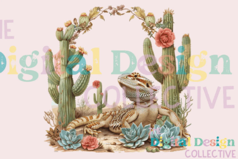 Bearded Dragon Clipart Bundle - CraftNest - Digital Crafting and Art