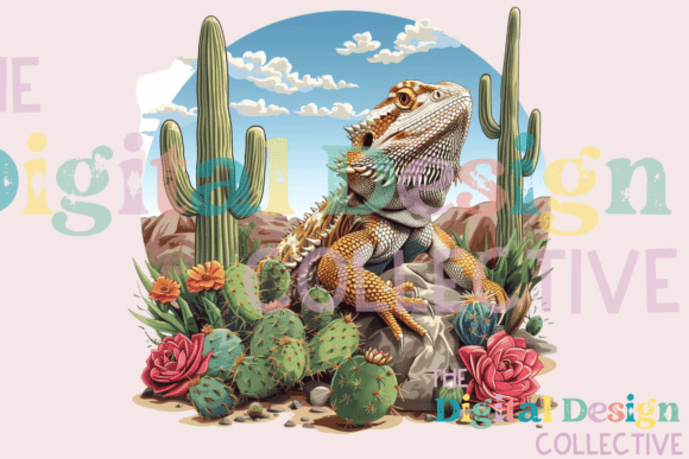 Bearded Dragon Clipart Bundle 2008 - CraftNest - Digital Crafting and Art