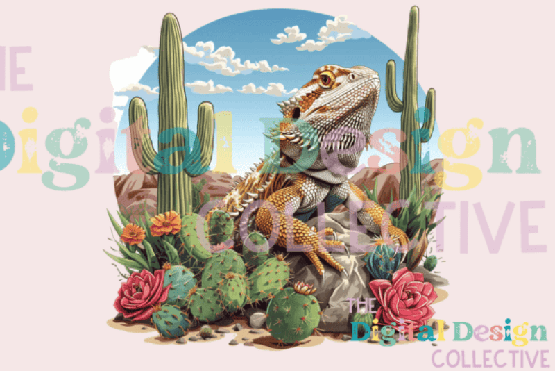 Bearded Dragon Clipart Bundle 2008 - CraftNest - Digital Crafting and Art