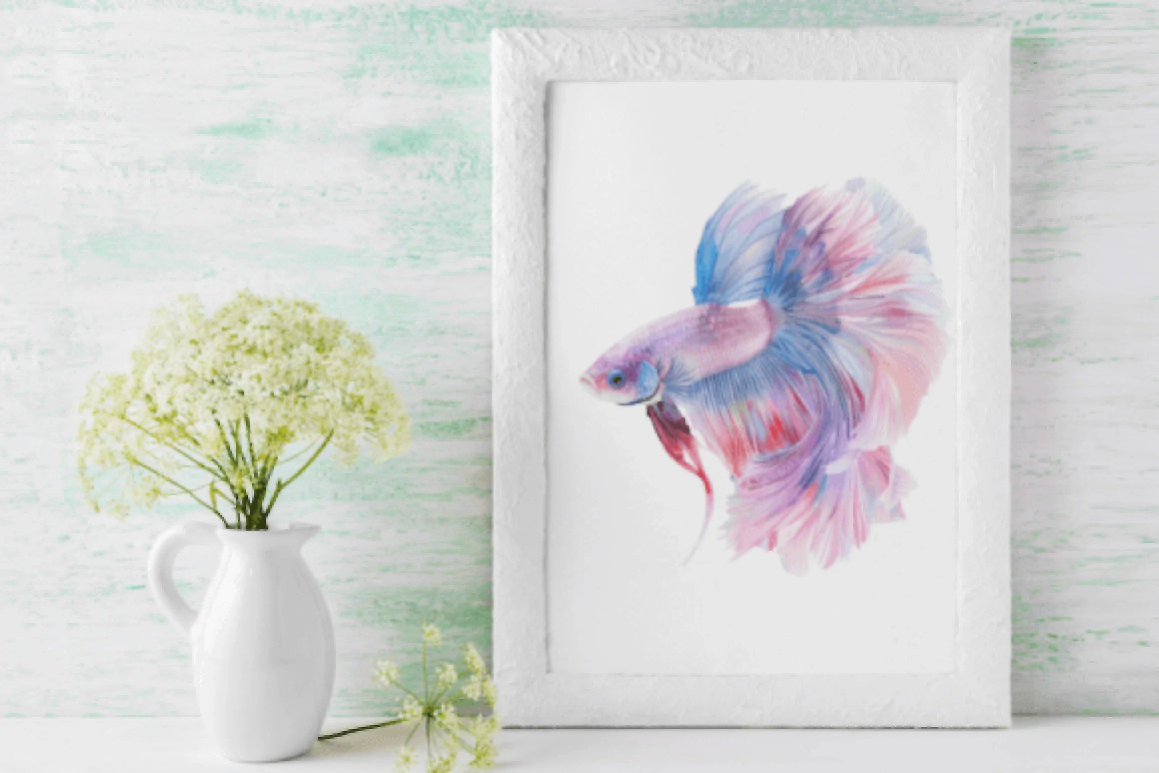Vibrant Betta Fish Clipart Bundle - CraftNest - Digital Crafting and Art