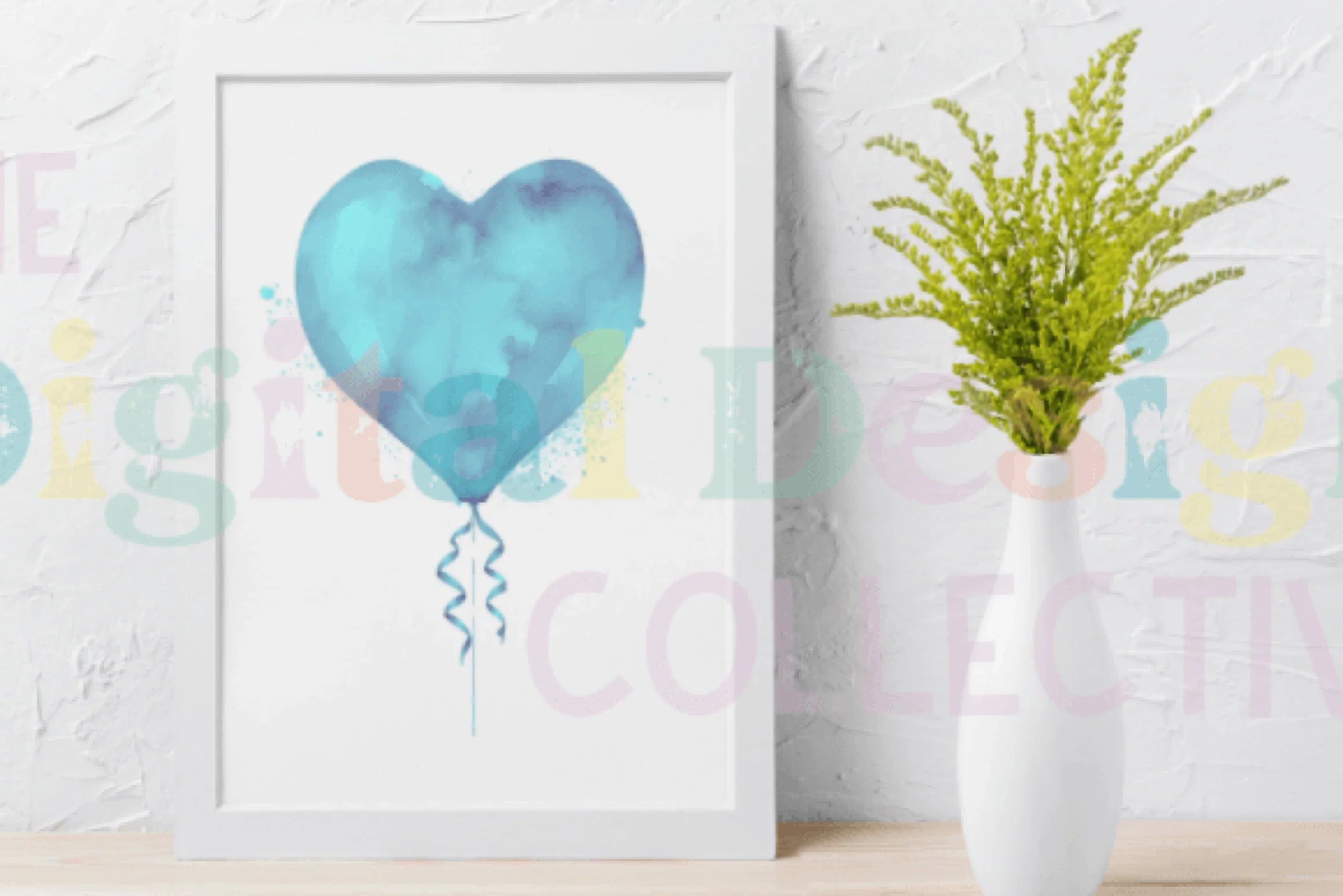 Blue Birthday Balloons Clipart Bundle - CraftNest - Digital Crafting and Art