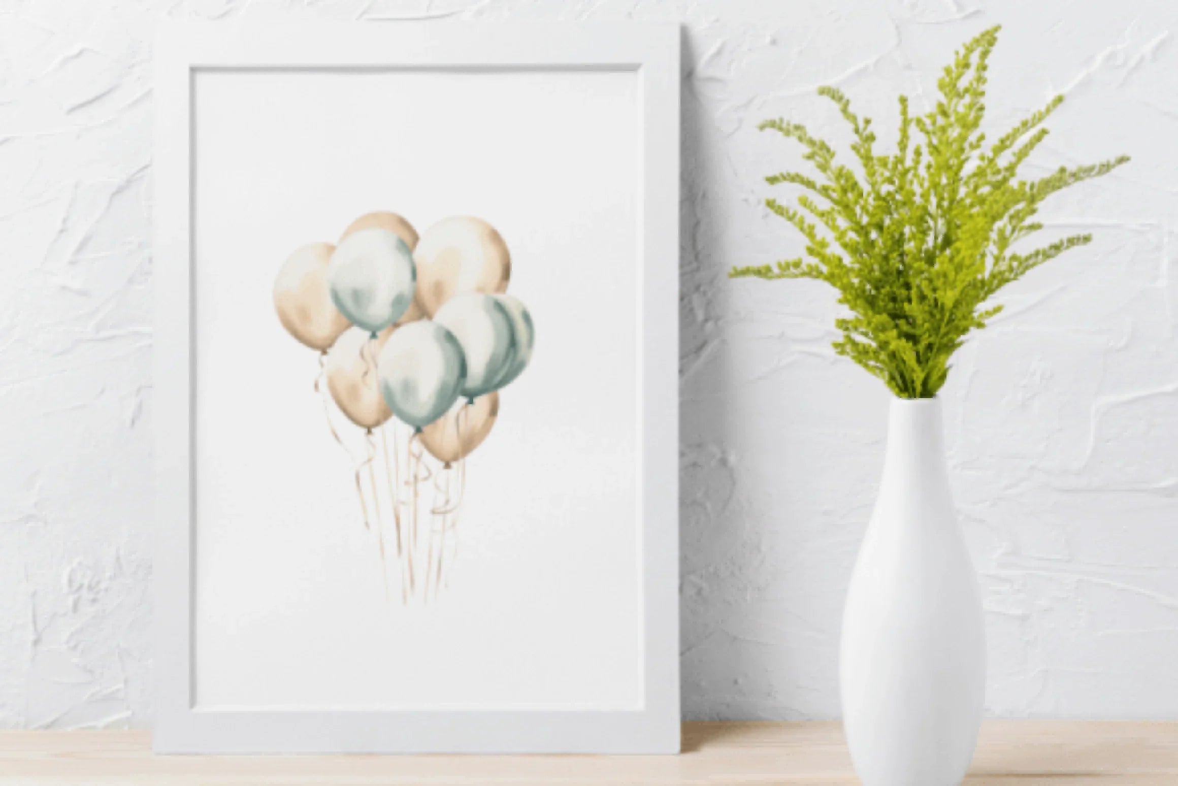Boho Balloons Clipart - CraftNest - Digital Crafting and Art