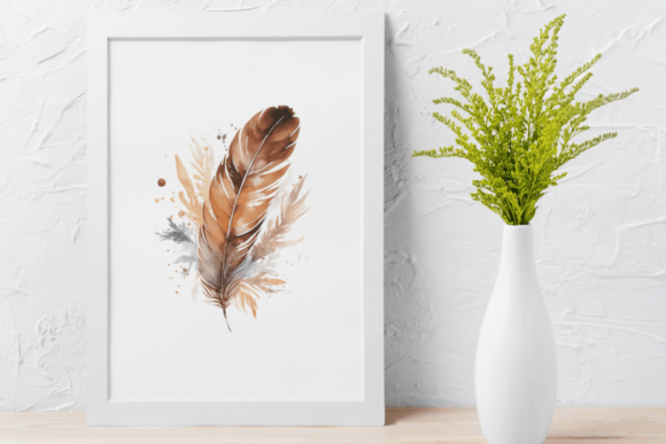 Brown Feather Clipart Bundle 2022