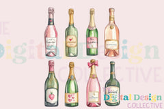 Champagne Bubbly Clipart Bundle 2025 - CraftNest - Digital Crafting and Art