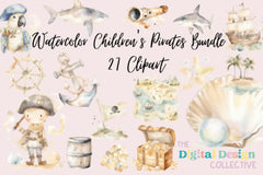 Children's Pirate Adventure Clipart Bundle - CraftNest - Digital Crafting and Art